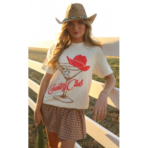 charlie southern: country club martini tee