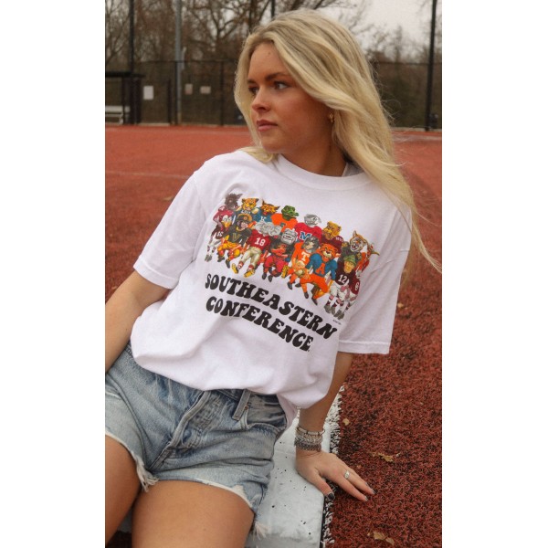 charlie southern: sec family comfort colors t shirt